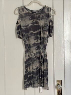 Topshop Light Gray Summer Dress  - TOPSHOP